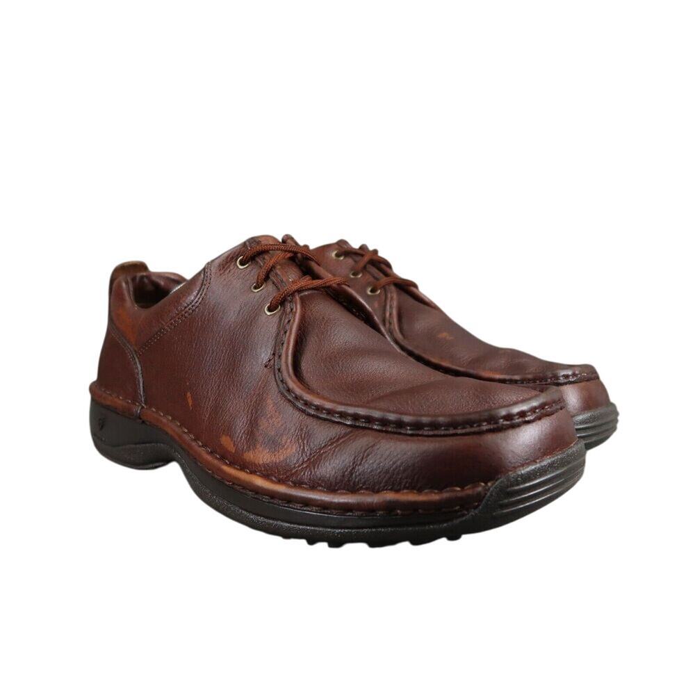 Red Wing Shoes Mens 11 Casual Chukka Derby Moc Leather Brown Comfort Lace Up EE